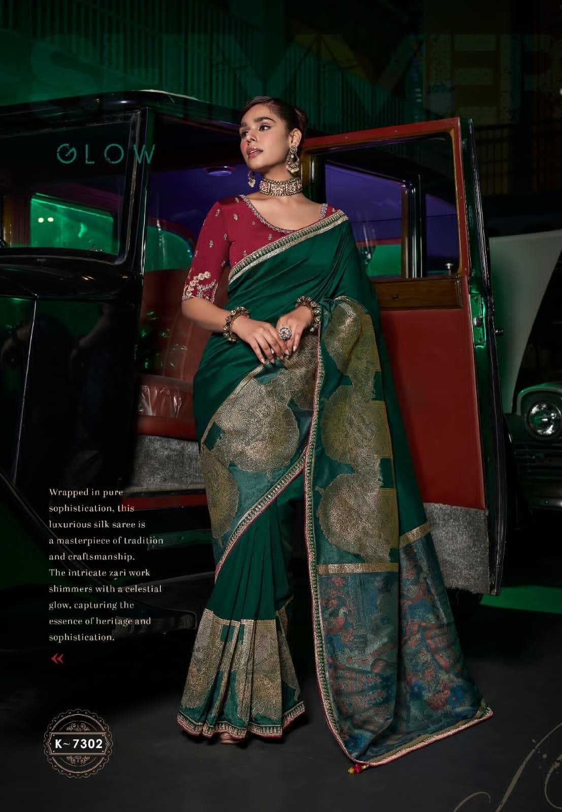Pure Silk Sarees With Blouse